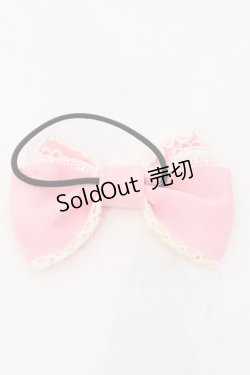 画像2: BABY,THE STARS SHINE BRIGHT / チェリーレースゴム  ピンク O-25-07-10-026-BA-AC-IG-ZT486-F003