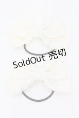 BABY,THE STARS SHINE BRIGHT / バラレースのリボンゴム  オフシロ O-25-07-10-027-BA-AC-IG-OS