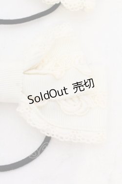 画像2: BABY,THE STARS SHINE BRIGHT / バラレースのリボンゴム  オフシロ O-25-07-10-027-BA-AC-IG-OS