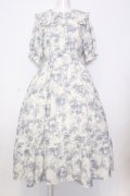 m petit by misako / トワルドジュイワンピース L ブルー O-25-07-11-031-LO-OP-OW-OS