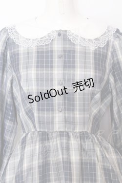 画像2: m petit by misako / サンリオコラボ チェックワンピース L シナモロール（ブルー） O-25-07-11-032-LO-OP-OW-OS