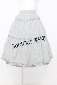 m petit by misako / NINA'Sギャザースカート L クロ O-25-07-11-039-LO-SK-OW-OS