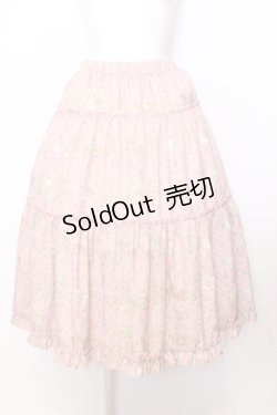 画像1: m petit by misako / NINA'S RVパニエスカート L ピンク O-25-09-03-1014-LO-SK-OW-ZT007