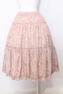 画像2: m petit by misako / NINA'S RVパニエスカート L ピンク O-25-07-11-040-LO-SK-OW-OS