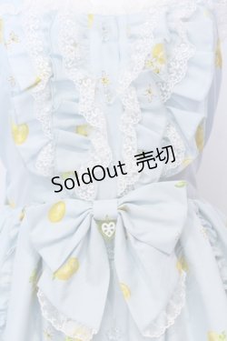 画像2: metamorphose / Dreaming heart　Lemon 前あきジャンパースカート（2016）  サックス O-25-07-11-045-ME-OP-IG-OS