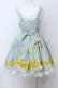 画像4: metamorphose / Dreaming heart　Lemon 前あきジャンパースカート（2016）  サックス O-25-07-11-045-ME-OP-IG-OS (4)