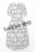 Jane Marple / Cherry labels Colette dress ドレス M クロ O-25-07-11-047-JM-OP-IG-OS