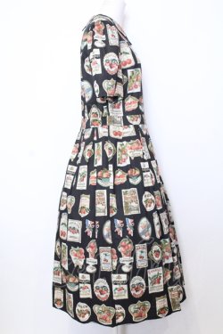 画像2: Jane Marple / Cherry labels Colette dress ドレス M クロ O-25-07-11-047-JM-OP-IG-OS