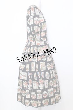 画像2: Jane Marple / Cherry labels Colette dress ドレス M クロ O-25-07-11-047-JM-OP-IG-OS