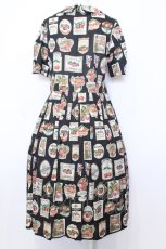 画像3: Jane Marple / Cherry labels Colette dress ドレス M クロ O-25-07-11-047-JM-OP-IG-OS (3)