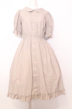 画像1: ATELIER PIERROT / エルフィーワンピース  ベージュ O-25-07-11-054-EL-OP-OW-OS