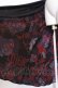 画像5: NieR Clothing / 内側和柄ユニセックスシアーロングスカート【CROW】REDver.  ブラック×レッド O-25-07-11-055-PU-SK-OW-OS (5)
