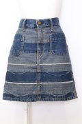 HYSTERIC GLAMOUR / ウミヘビデニムスカート S インディゴ O-25-07-11-060-PU-SK-YM-OS