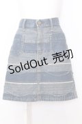 HYSTERIC GLAMOUR / ウミヘビデニムスカート S インディゴ O-25-07-11-060-PU-SK-YM-OS