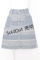 HYSTERIC GLAMOUR / ウミヘビデニムスカート S インディゴ O-25-07-11-060-PU-SK-YM-OS