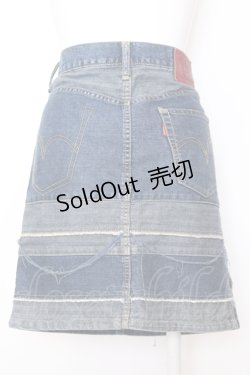 画像3: HYSTERIC GLAMOUR / ウミヘビデニムスカート S インディゴ O-25-07-11-060-PU-SK-YM-OS