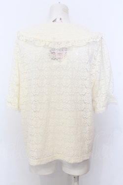 画像3: m petit by misako / AOKレースブラウス L キナリ O-25-07-11-018-LO-BL-OW-OS