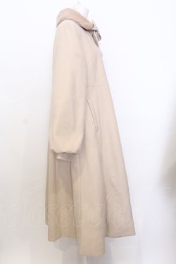 画像3: m petit by misako / AM*リボンコート L ベージュ O-25-07-11-019-LO-JA-OW-OS