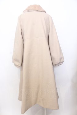画像4: m petit by misako / AM*リボンコート L ベージュ O-25-07-11-019-LO-JA-OW-OS