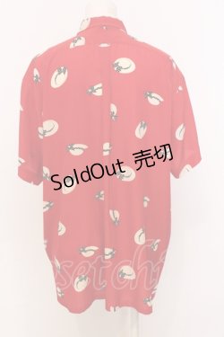 画像3: PINK HOUSE / 帽子柄ブラウス  アカ O-25-07-11-021-LO-BL-OW-OS