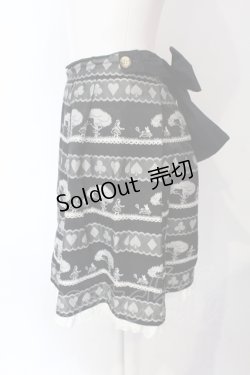画像2: Shirley Temple / アリスジャガードスカート 150cm クロ O-25-07-12-031-ET-SK-IG-OS