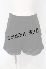 abilletage / フリルショートパンツ  ブラック O-25-07-12-035-GO-PA-OW-OS