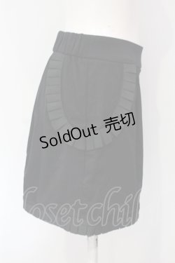 画像2: abilletage / フリルショートパンツ  ブラック O-25-07-12-035-GO-PA-OW-OS