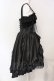 画像4: ATELIER PIERROT / Secret Chamber Corset 　ジャンパースカート 2 ブラック×ホワイト O-25-07-12-037-EL-OP-OW-OS (4)