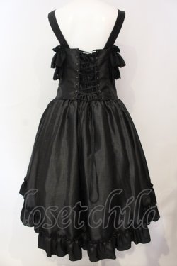 画像5: ATELIER PIERROT / Secret Chamber Corset 　ジャンパースカート 2 ブラック×ホワイト O-25-07-12-037-EL-OP-OW-OS