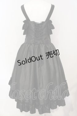 画像5: ATELIER PIERROT / Secret Chamber Corset 　ジャンパースカート 2 ブラック×ホワイト O-25-07-12-037-EL-OP-OW-OS