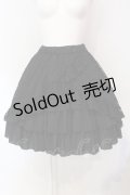 ATELIER PIERROT / Victorian Ruffle Lace Skirt スカート  ブラック O-25-07-12-038-EL-SK-OW-OS