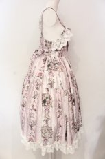 画像3: Royal Princess Alice / Rococo Rose Catジャンパースカート  ピンク O-25-07-12-040-LO-OP-OW-OS (3)