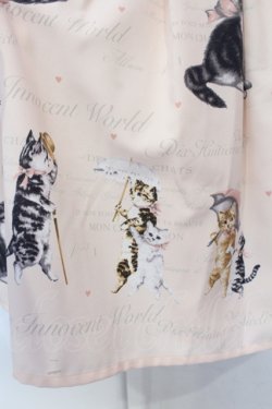 画像2: Innocent World / アンティークキャットスカート M ピンク O-25-07-12-044-IW-SK-OW-OS