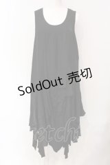 Sheglit / イレギュラーフリルワンピース M クロ O-25-07-12-051-EL-OP-OW-OS