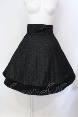 画像1: metamorphose / ノエルスカート  クロ O-25-07-12-006-ME-SK-IG-OS