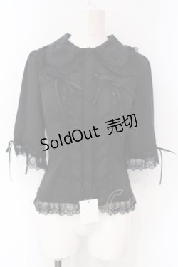 画像1: Vallee lys / Dreams Ladder Lace Blouse　ブラウス  ブラック O-25-07-12-059-GO-BL-OW-OS