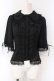 画像1: Vallee lys / Dreams Ladder Lace Blouse　ブラウス  ブラック O-25-07-12-059-GO-BL-OW-OS (1)