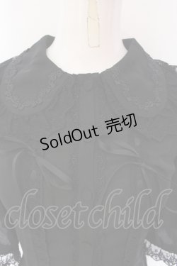 画像2: Vallee lys / Dreams Ladder Lace Blouse　ブラウス  ブラック O-25-07-12-059-GO-BL-OW-OS