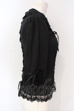 画像3: Vallee lys / Dreams Ladder Lace Blouse　ブラウス  ブラック O-25-07-12-059-GO-BL-OW-OS
