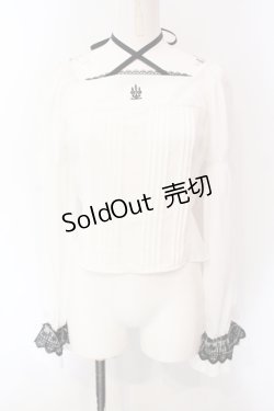 画像1: Moi-meme-Moitie / 燭台刺繍プルオーバー 9号 ホワイト O-25-07-12-060-MO-TO-OW-OS