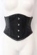 画像1: abilletage / Noir フェイクレザーミニコルセット 4（フルクローズ　56〜58cm） ブラック O-25-07-12-062-GO-TO-OW-OS (1)