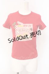 Emily Temple cute / チョコパッケージptTシャツ  アカ O-25-07-12-068-ET-TO-OW-OS