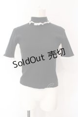 MILK / アームカバー付きカットソー  クロ O-25-07-12-069-ML-TO-OW-OS