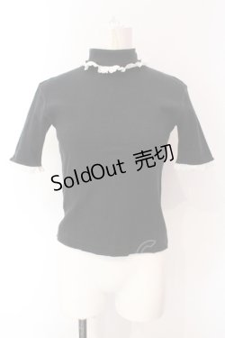 画像1: MILK / アームカバー付きカットソー  クロ O-25-07-12-069-ML-TO-OW-OS