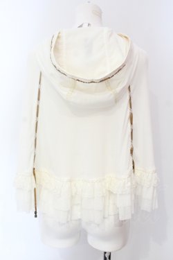 画像4: Ozz oneste / 椿刺繍涼風ケープ  アイボリー O-25-07-12-076-OO-TO-OW-OS