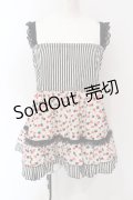 Dangerous nude / トランプアイコンシャーリングチュニック  ブラック×レッド×ホワイト O-25-07-12-077-PU-OP-OW-OS