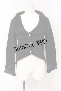 画像1: Dangerous nude / 燕尾ジャケット  ブラック O-25-07-12-089-PU-JA-OW-OS