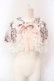 画像1: Royal Princess Alice / Rococo Rose Cat ケープ  ピンク O-25-07-12-090-LO-TO-OW-OS (1)