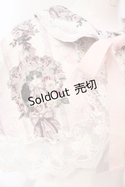 画像2: Royal Princess Alice / Rococo Rose Cat ケープ  ピンク O-25-07-12-090-LO-TO-OW-OS