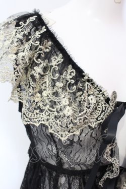 画像2: Vallee lys / Fishtail Lace Gilet  ブラック O-25-07-12-092-GO-TO-OW-OS